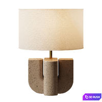 Peniche Travertine Table Lamp