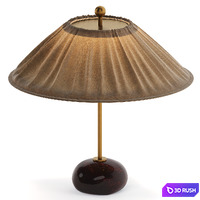 Adoration Table Lamp - Bottle Brown Pebble