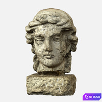Sculpture - female head 2