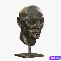 Sculpture - male head