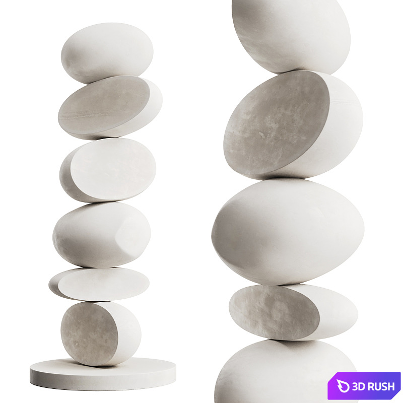 Sculpture Joel Escalona 13 3D Model Corona