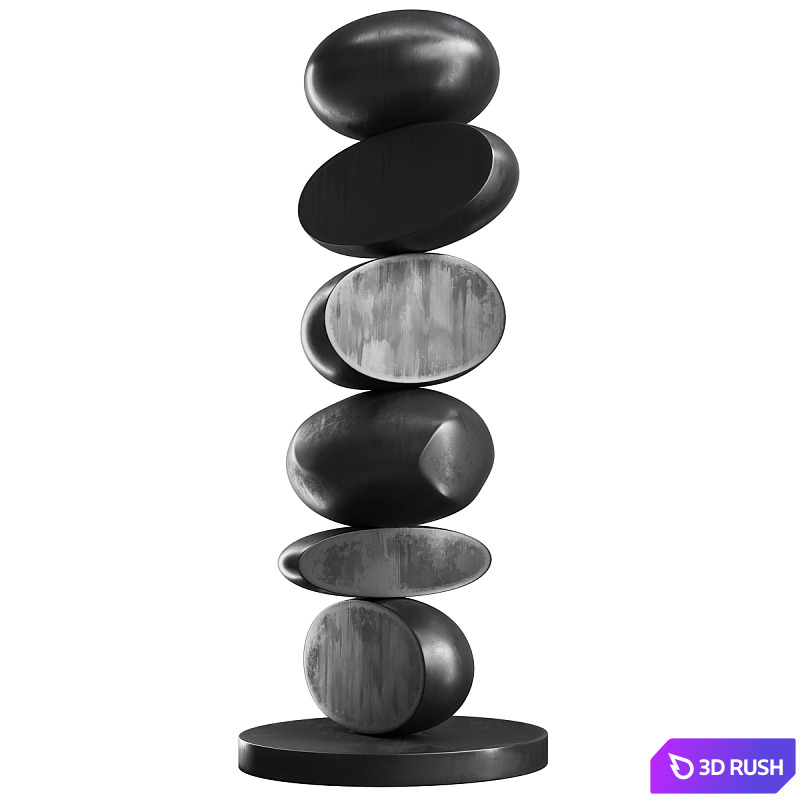 Sculpture Joel Escalona 13 3D Model Corona