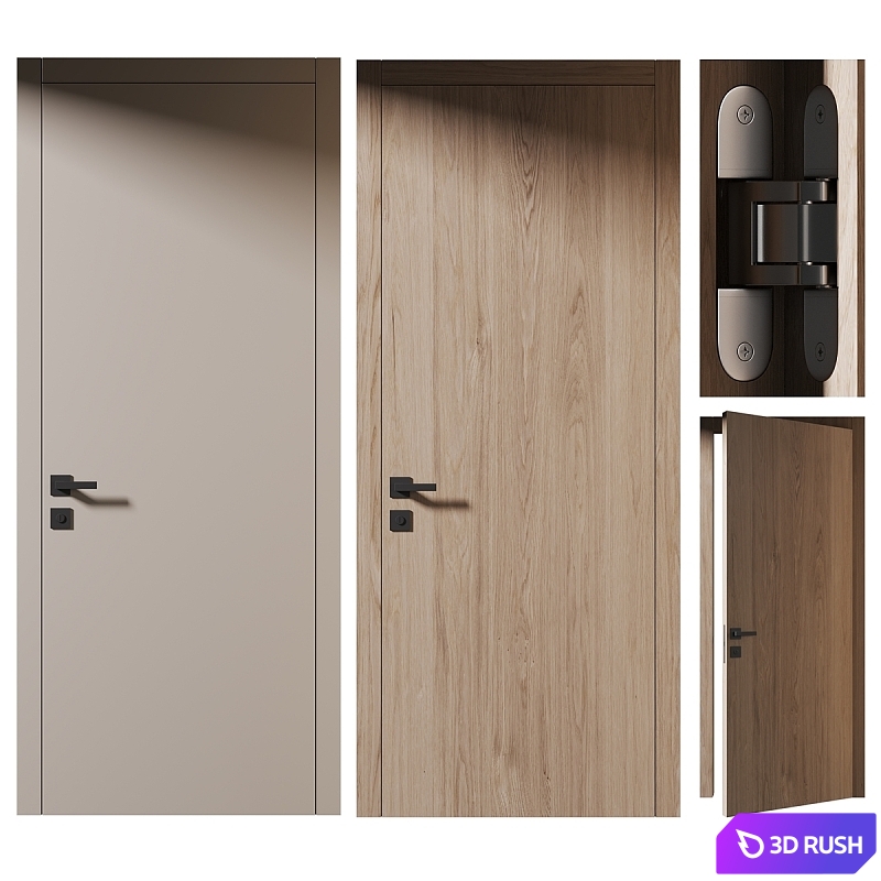 Interior door | Planum Volhovec | 24 3D Model Vray, Corona