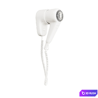 Wall mount hair dryer