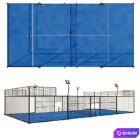Padel 3D Model Vray, Corona