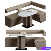 Corner sofa for the kitchen