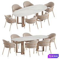 Hudkoff Lord table Gloria chair