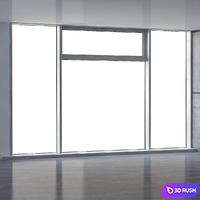 Stained glass with radiator 04 3D Model Vray