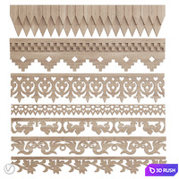 A set of carved platbands (friezes.1)