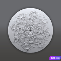 Ceiling rosette P139 Sabur decor 2017
