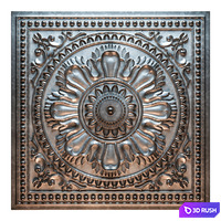 Artificial tin metal ceiling tile