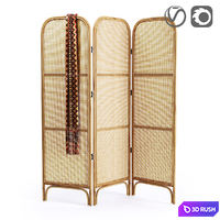 Rattan and wicker screen, Masaya