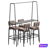 Cosmo Bar Stool and Table 2