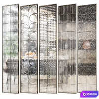 Glass block partition 5