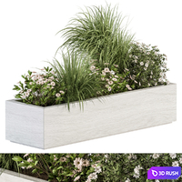 Outdoor Plant Set 290 - Plant Box