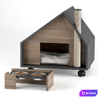 Pet house Terrace and bowl Roy