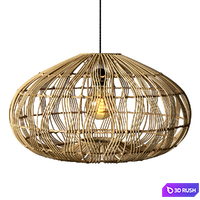 Wicker lamp Manila Yara