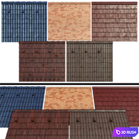 Metal tile and ceramic tile