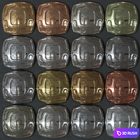 Set of materials "Metal"