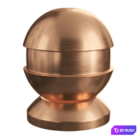Brushed bronze
