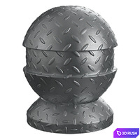 Metal thread plate