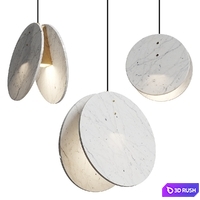 Marc Wood Studio Shell Pendant Lamps