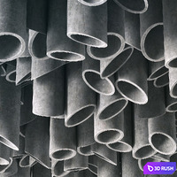 Ceiling Concrete Cylinder / Ceiling Concrete Cylinder