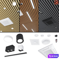 Grillato rack ceiling kit