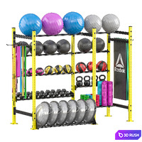 Rack for sports equipment