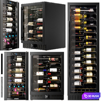 Wine Enthusiast vino view fridge set