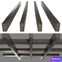 Wooden beams 4