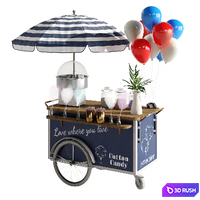 Cotton candy cart