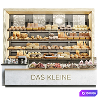 Bakery with pastries and desserts