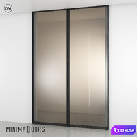 Minimaldoors sliding glass walls