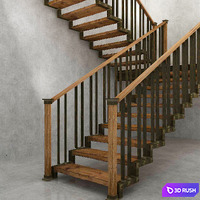 Stairs in the industrial style
