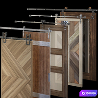 Rails for sliding doors