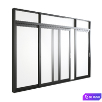 Aluminum Sliding four Doors & Windows