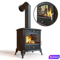 Kratki Koza fireplace stove