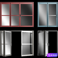 Folding Metal Automatic Door