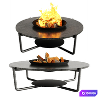 Talenti - Domino Round Coffee Table In 2 Colors