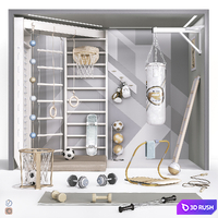Sports furniture and equipment set 2