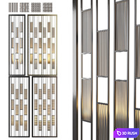 Glass Partition set 4