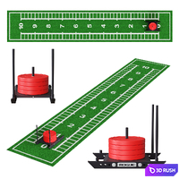 Gym Sports Flooring - Grass Track and Sled