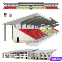 Sports tribune for spectators