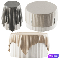 Restaurant Tablecloth - Circle
