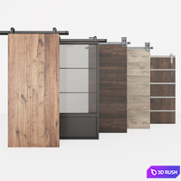 BARN DOOR set