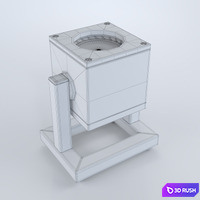 Facade fixtures CUBIX 1 SLV Elektronik 2017 132835, 132832 3D Model Vray, Corona