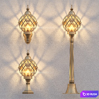 Classic street lamp Sirius Set