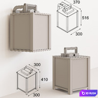 Modular Kabaz 3D Model Corona