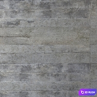Concrete with traces of formwork 3D Model Vray